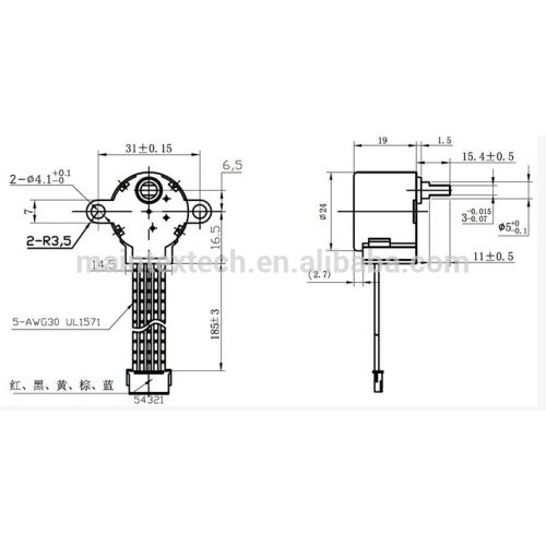 For AC| Miniature Stepper Motors with Linear Actuation