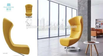 leisure living room chair modern design curved chair