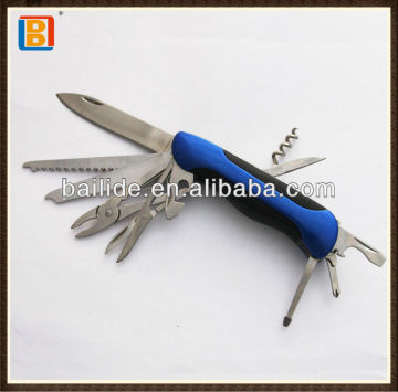 2017 Hot Selling ABS Aluminium Stainless Steel Multi Swiss Pocket Knife