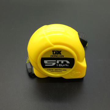 Four rivets ABS case retractable steel measuring tape