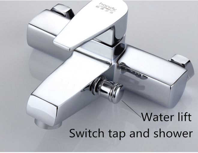 Wall Mounted Tub Mixer Taps