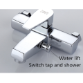 Durable Single Lever Tub Bath Shower Mixer Faucet