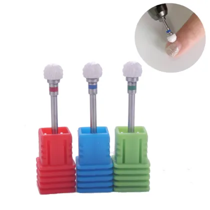 Ceramic Ball Nail Drill Bit for Manicure and Pedicure Tools
