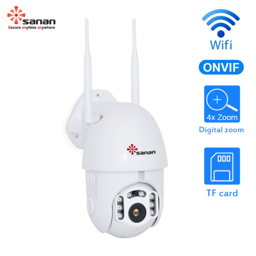 1080P 4X Zoom Auto Tracking PTZ IP Camera