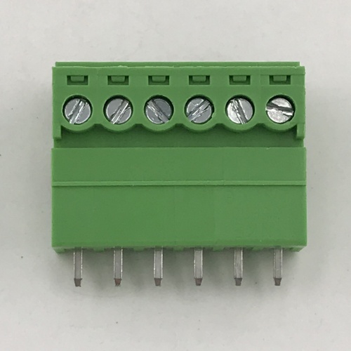 Bloque de terminales enchufables de montaje en PCB con paso de 3,81 mm