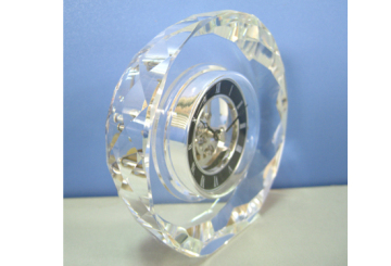 small crystal diamond shape clock Christmas souvenir gifts