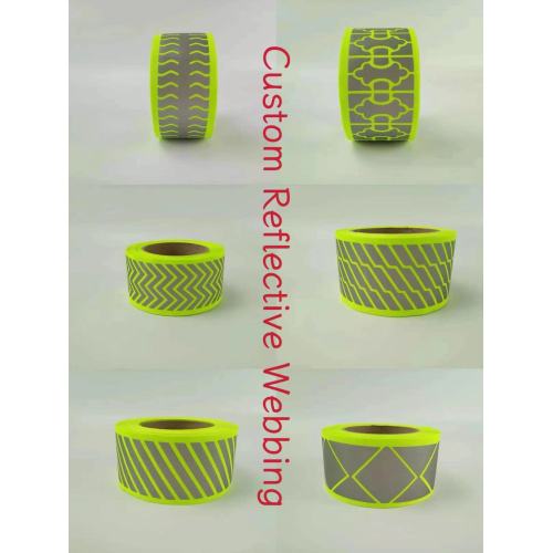 কাস্টম-পরিকল্পিত ফুলের প্রতিফলিত ওয়েবিং