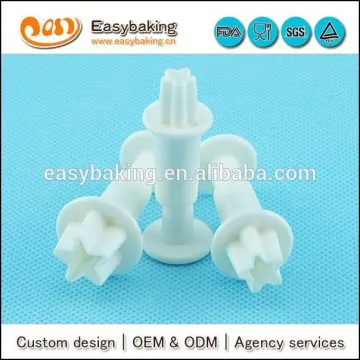 Star Fondant Plunger Cutter Set
