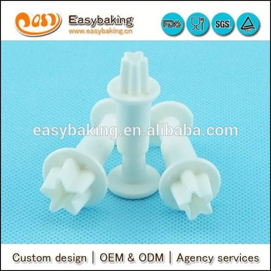 Star Fondant Plunger Cutter Set