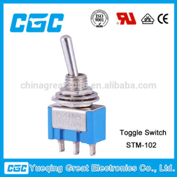 CE GOOD QUALITY MINIATURE TOGGLE SWITCH (STM-102)