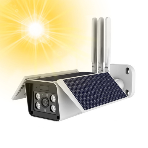 Cámaras CCTV energía solar al aire libre con energía solar