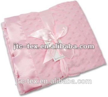 High Quality Super Soft Luxury Dot Baby Blanket