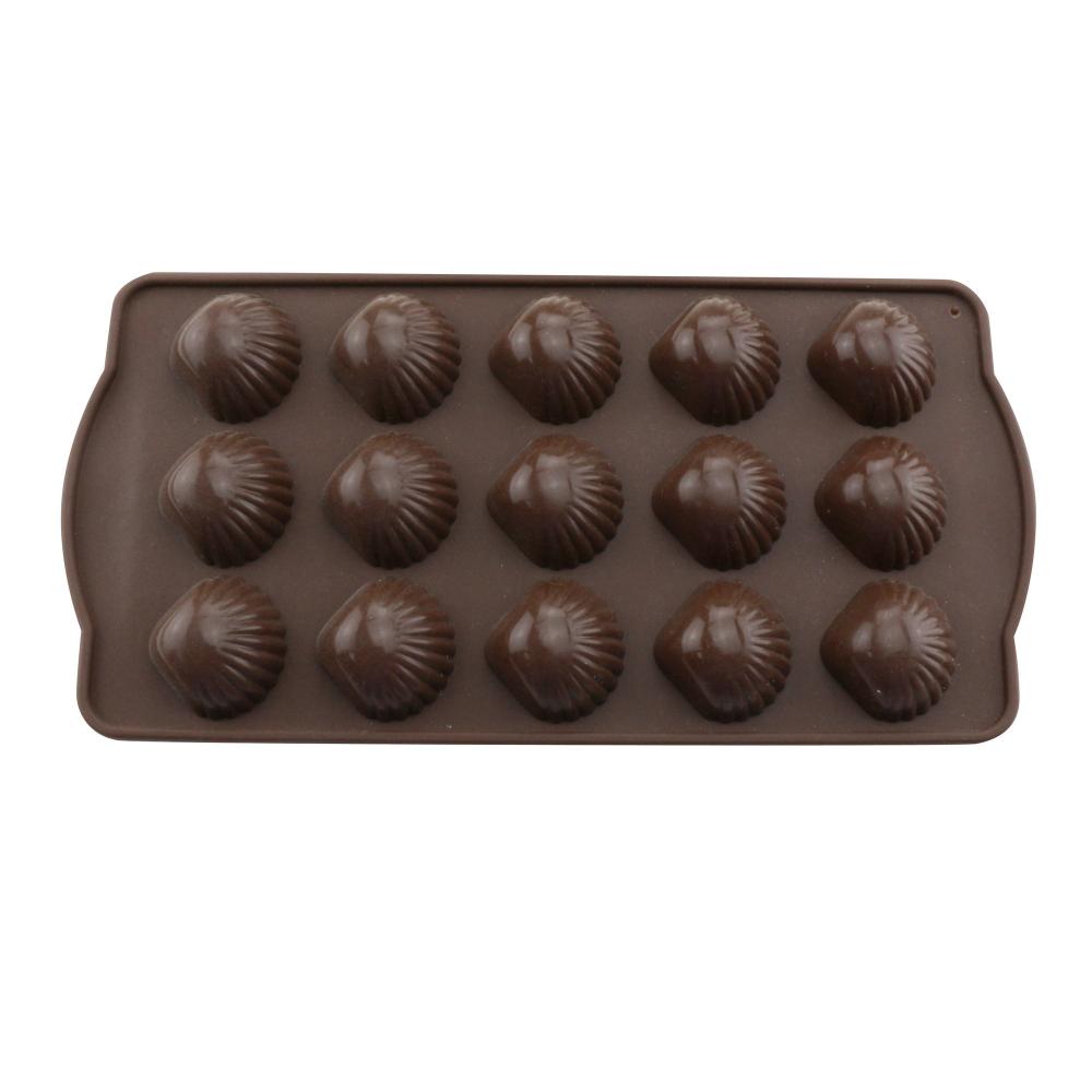 Molde de chocolate antiadherente para hornear de silicona