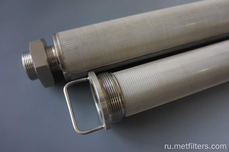 Series Series Series Spinter Metal Filter 11/2 дюйма снаружи