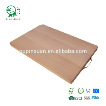 Soild Natural Wood Chopping Board with Groove