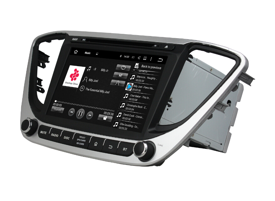 Android 7.1 Car DVD Player For Hyundai Verna