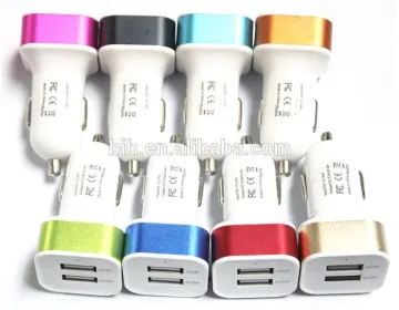 5V 2A Mini Style usb dual car charger Logo Printing