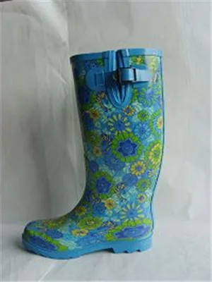 Ladies Fashion Rubber Rain Boot