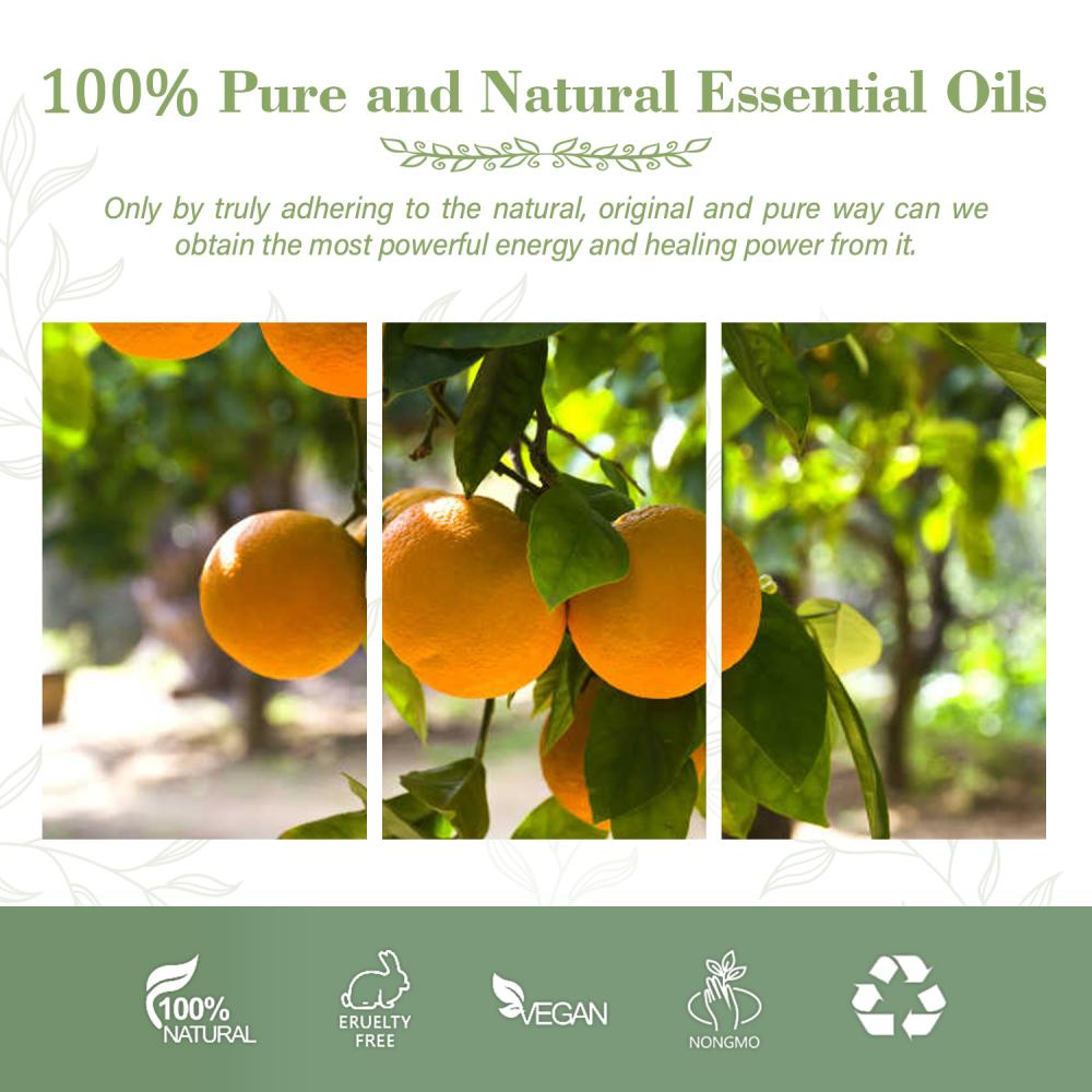 Aceite de mandarín 100% puro y natural para aceite de alta calidad