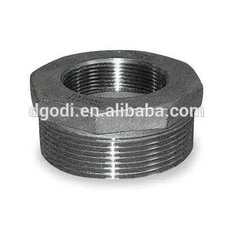 China customerized inner/outer threaded steel bushing manufacturer