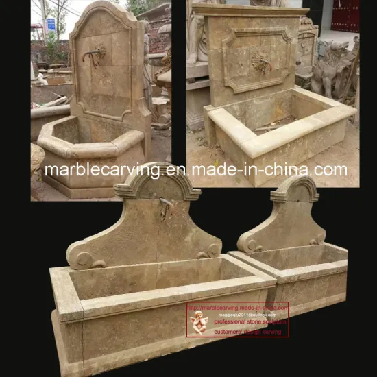 Angel Marble Stone Carving Fountain for Square Place Decoration