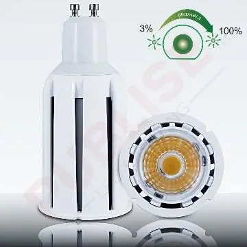 Patented 10W GU10 LED Spots Bulb Dimmible in 7000k
