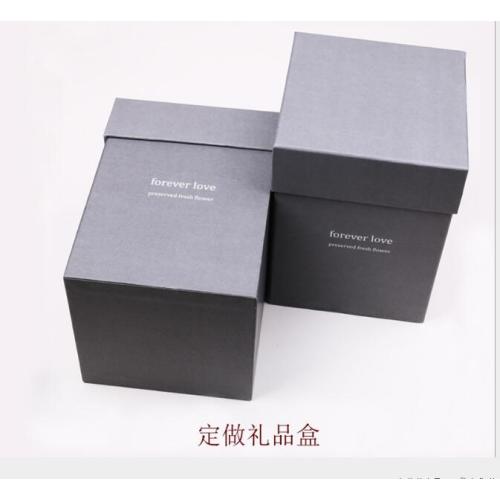 Elegant Grey Color Paper Custom Perfume Box