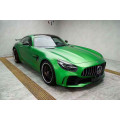 Repositionable Matte Metallic Green Vinyl Wrap stretchable