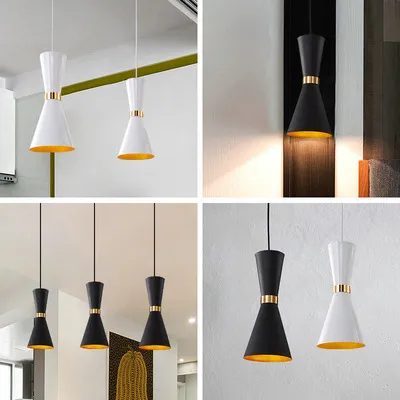 Importar Lamparas de China: Simple Design Asian Modern Pendant Light Aluminum Small Pendant Lights