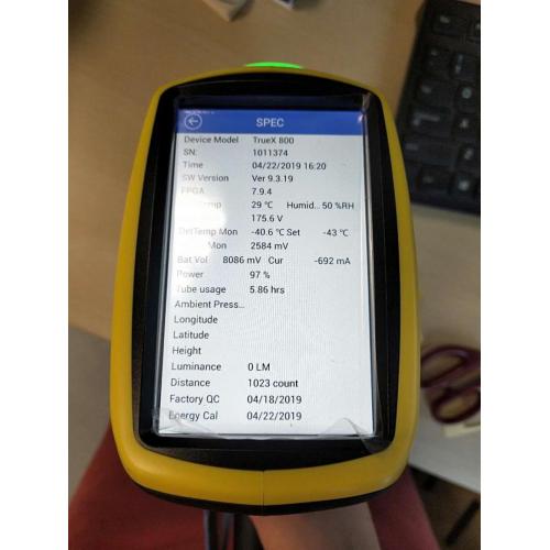 Analyseur et testeur d&#39;utilisation professionnelle Xrf Gold portable