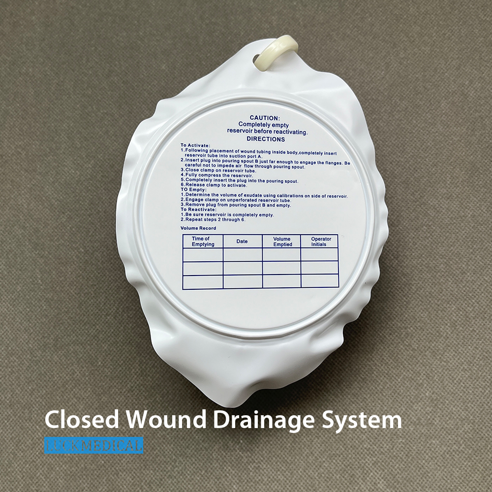 Closed Wound Drainage System 200ml /400ml /450ml /600ml/ 800ml