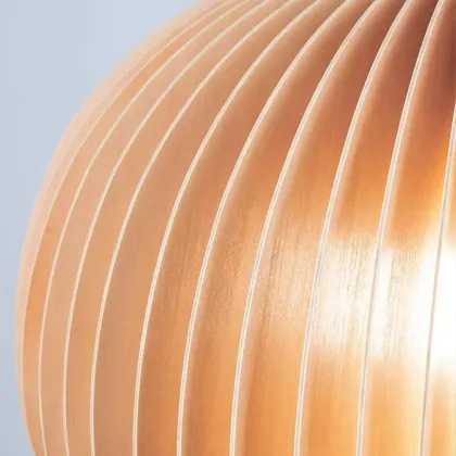 Japanese Retro Wooden Chandelier