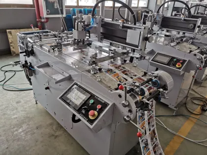 Roll to Roll Label Screen Printing Machine