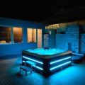 Easy Hot Tub Manutenance 4 persone Massaggio Hydro Spa