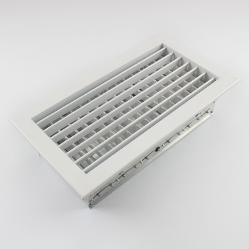 HVAC Aluminium Ventilation Ceiling Double Deflection Return Air Grille Vent