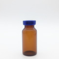 8ml Amber Sterile Serumfläschchen Blue Cap