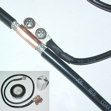 Grounding Kit for RG8(LMR400) Cable