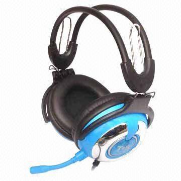 Wired Computer Headset, 20-20,000Hz Frequency Response, 3.5mm Stereo Plug