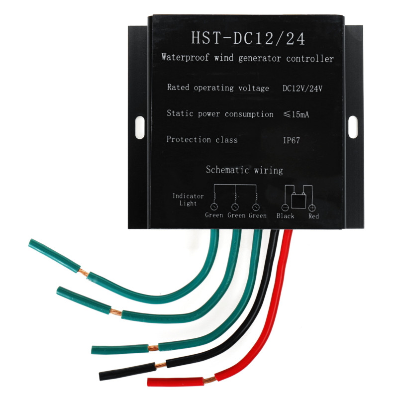 8000W DC 12V/24V/48V Wind Turbines Generator Charge Controller Waterproof Battery Charge Controller Regulator