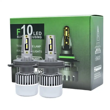 48W 12000 Lumen Auto Lighting System F10 H4 LED Headlight with High-Low Beam for Cars and Fog Lights