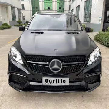 Headlight Bumpers Body Kit for Mercedes-Benz ML Class W166 2012-2015 Upgrade to GLE63 AMG
