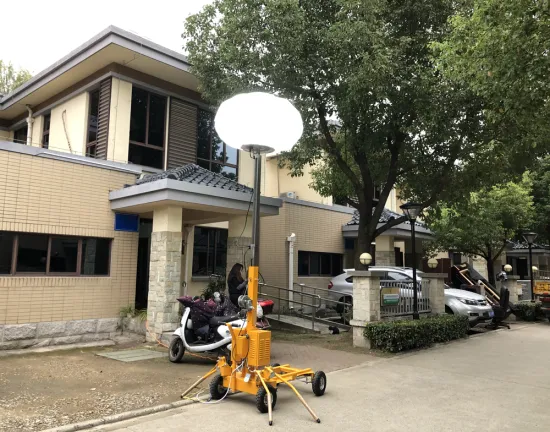 1000W Metal Halide Balloon Light Tower For Camping