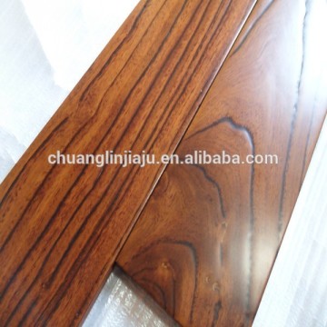 Hot selling Rustic Brown elm engineered wood flooring