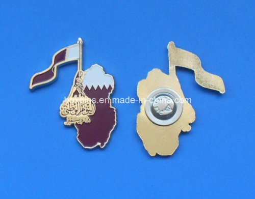 Qatar Emblem Metal Badges/ Lapel Pin /Emblem/Brooch Pin