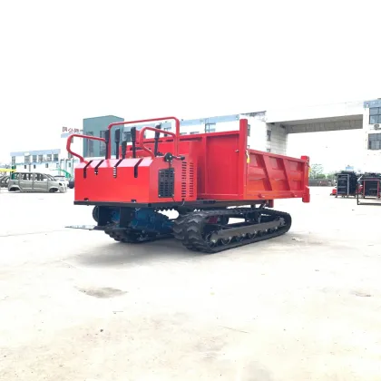 2T Tracked Orchard Transporter for Efficient Fruit Farming