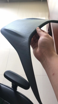 Dry carbon fiber motorcycle ram air trim