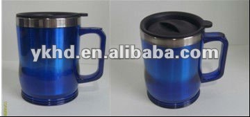 Double wall stainless steel office mug