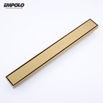 Empolo Modern Design GoldSus304ステンレススチールアンチオーダーシャワードレインカバー