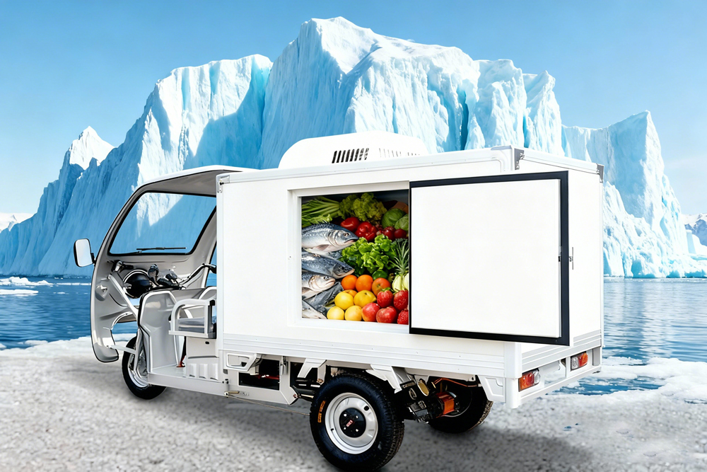 Newbase Cold Chain Delivery Tricycle