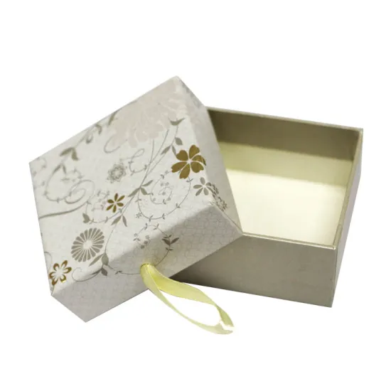 2 Pcs Gift Box with Lid with Ribbon